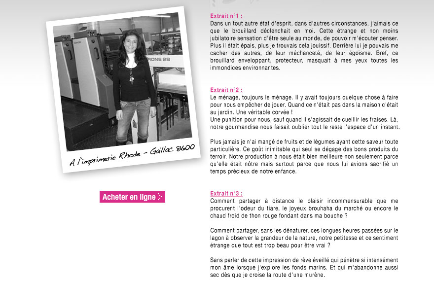 Extraits du livre Mercredi